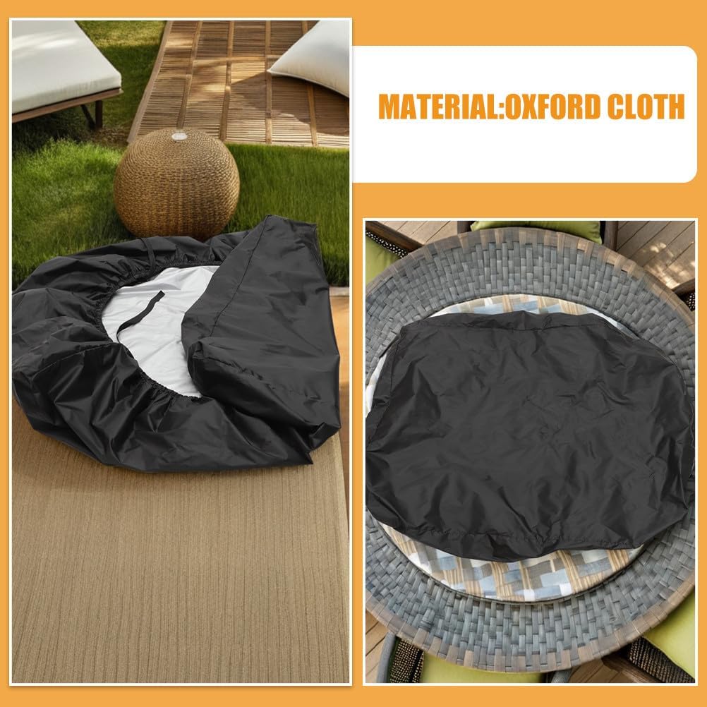 Kisangel 3pcs Foosball Table Cover Oxford Cloth 210d Waterproof Billiard Soccer Protector Waterproof Rectangular Patio Table Chair Sofa Cover Game Accessories