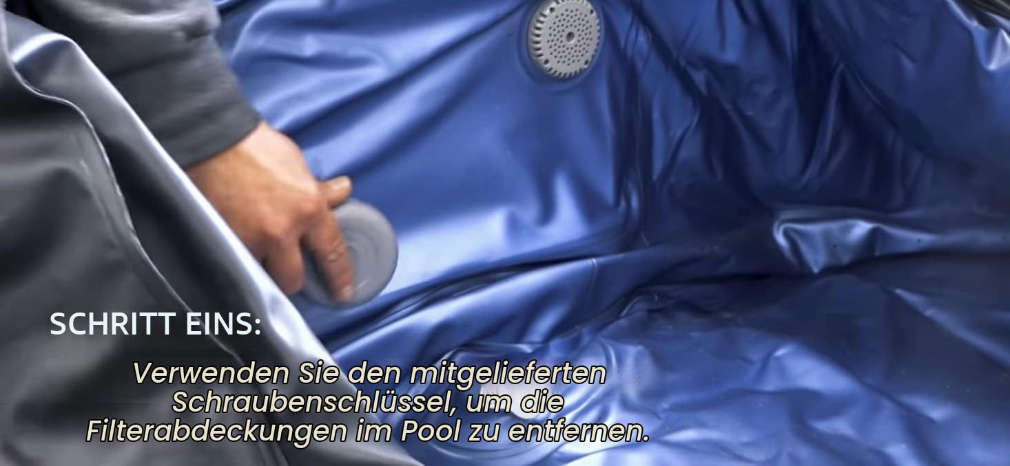 Easy Scale (TM) Whirlpool-Entkalker-Set, für MSpa-Whirlpools, zur Behebung und Vermeidung von E1-Fehlern
