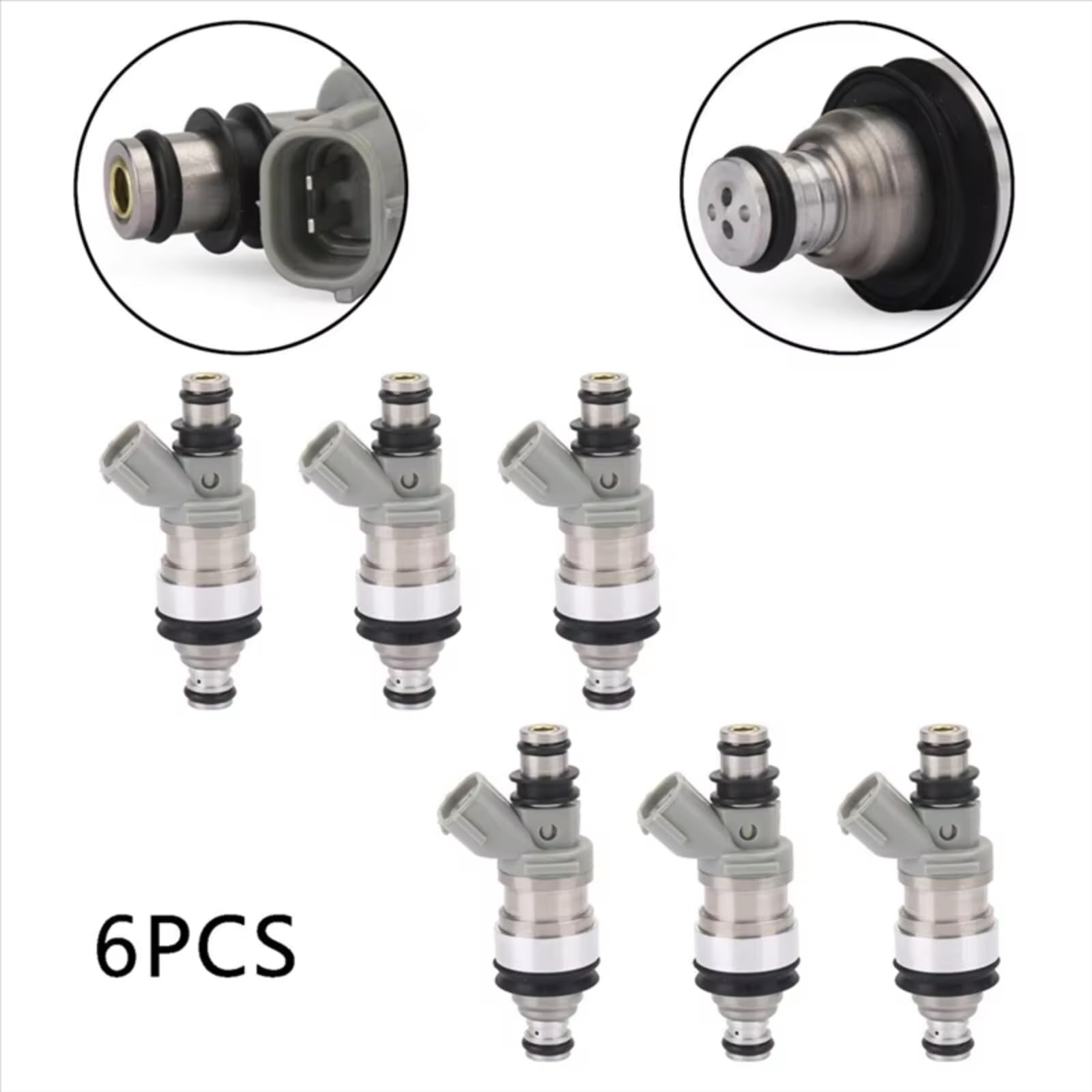 Gicleur Injecteur 6 Injecteurs De Carburant Références 23250-62030 23209-62030 Compatible Avec Toyota Pour 4Runner 1996 1997 1998 Pour Tacoma 1995 1996 1997 1998 V6 3,4 L