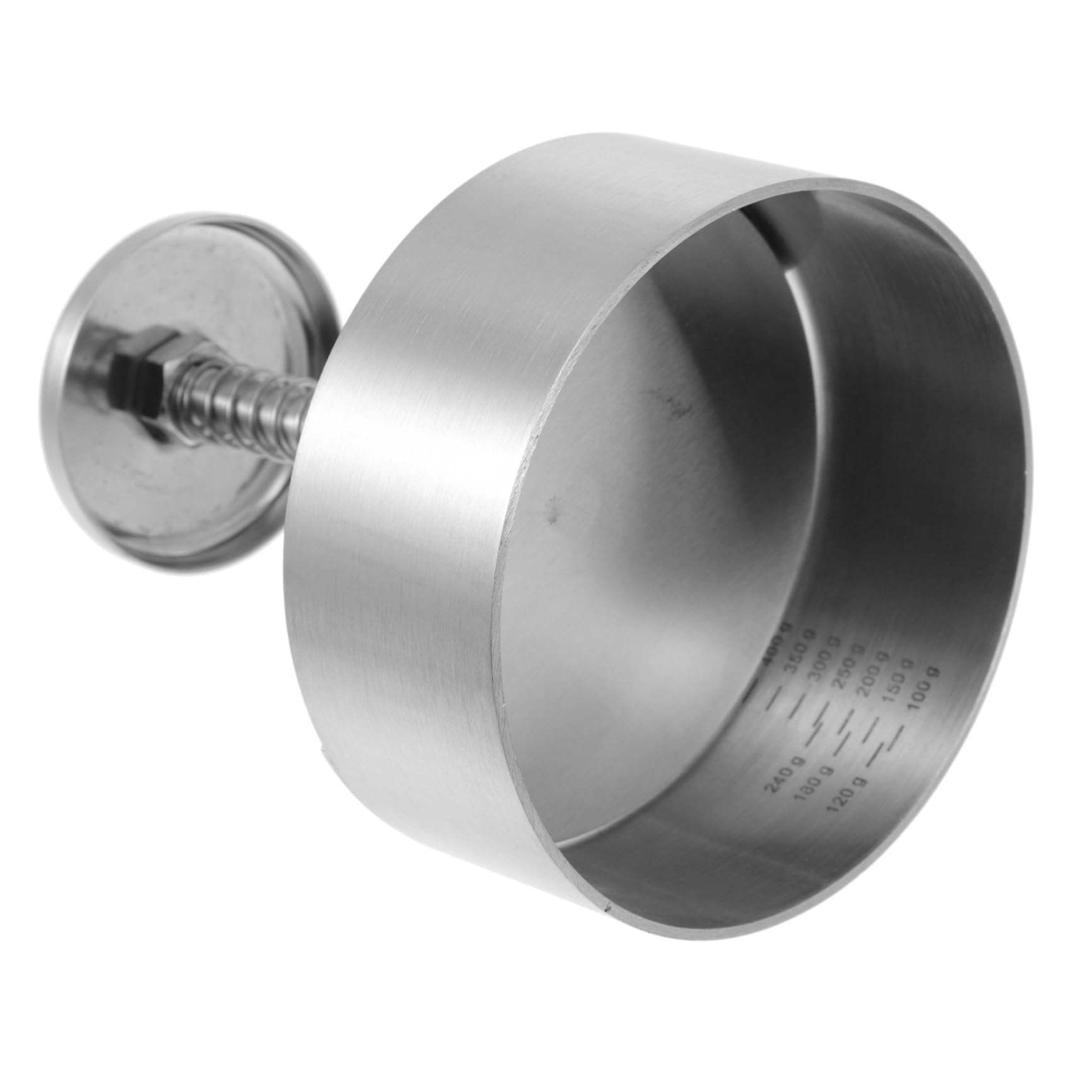 BESTonZON 1pc Stainless Steel Burger Press Tool Durable Kitchen Utensil for Evenly Cooked Beef Patties Easy to Clean Meat Compact Design for Home Grill Use Silver