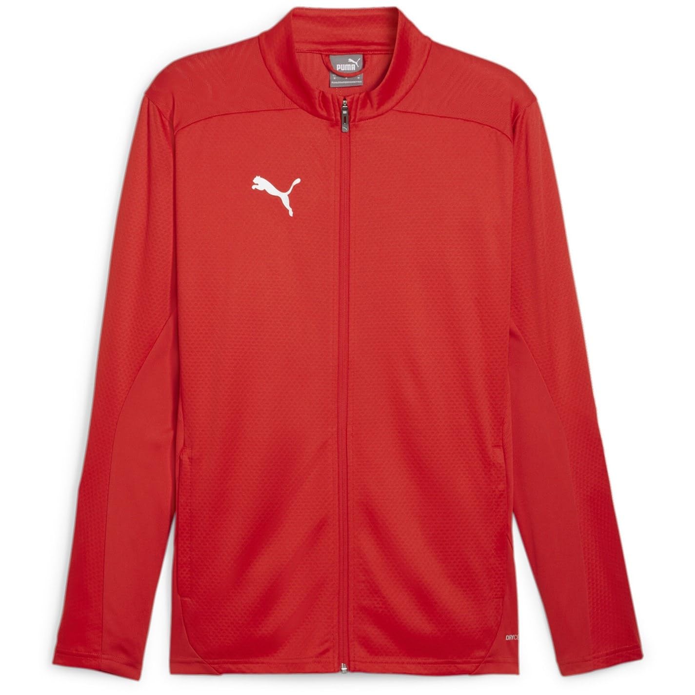 Puma Men's Performance Moisture-Wicking Training Jacket - Red Puma Red - M