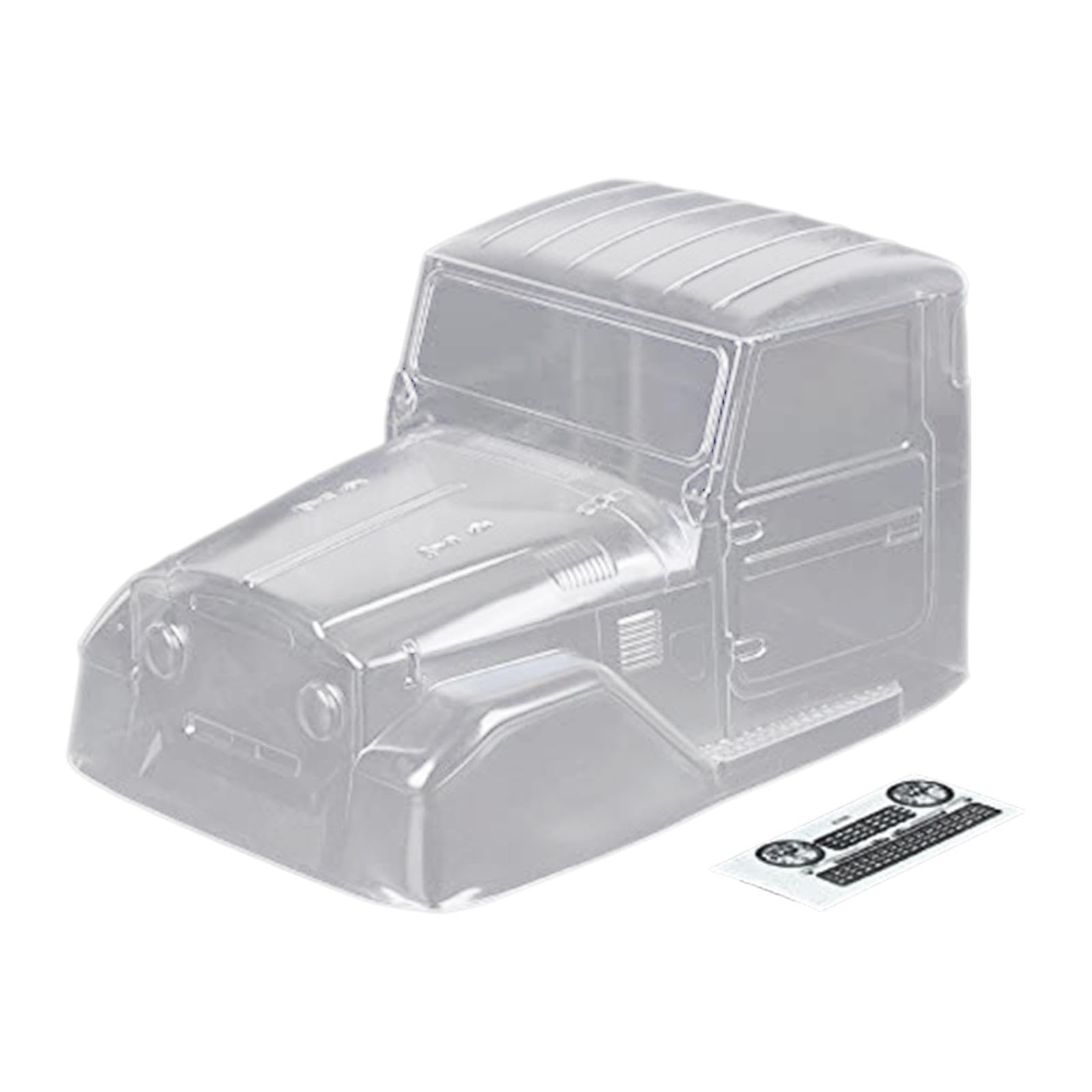 Carrocería RC Crawler de PC para Camión, Modelo Clásico de Coche RC, Bricolaje.