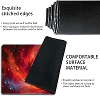 Vista 43 de Tapete de juego MTG cosido de alta calidad con zonas y respaldo de goma antideslizante, tapete de juego TCG de 24 x 14 pulgadas para MTG y otros Dkt