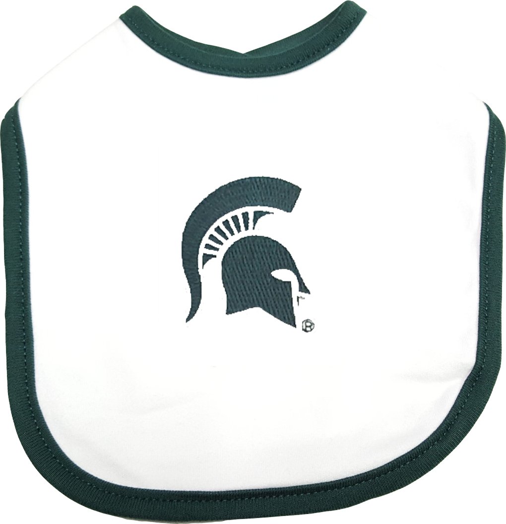 Future Tailgater Michigan State Spartans Cotton Baby Bib