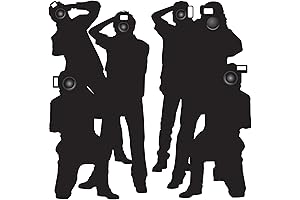 Paparazzi Props Cutouts for a Fun Oscars Themed Party