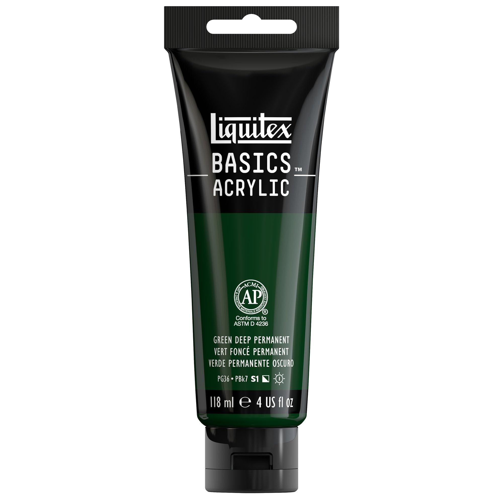 Liquitex Basics Acrylic Color (Deep Green Permanent)-image-15