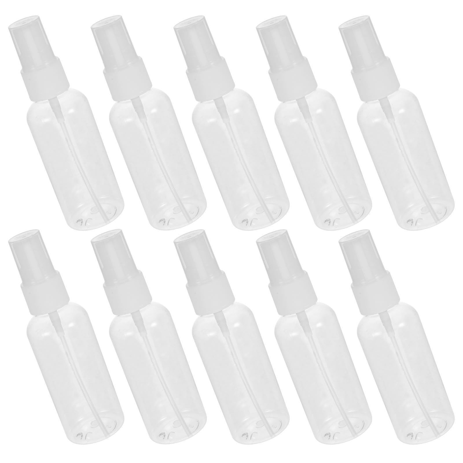 100 Pezzi Mini Spray Bottle da Viaggio 60ml in Plastica