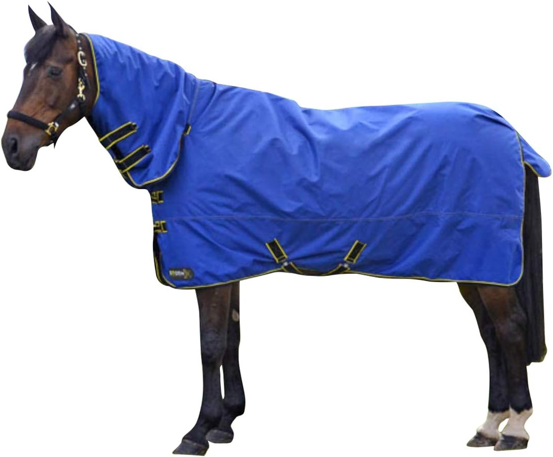 StormX Original 100 Combi Stable Stable Rug 6ft3 Royal Blue Navy Yellow