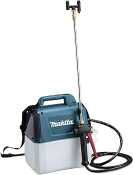 makita 充電式噴霧器 5L バッテリー充電器付き MUS053DWH 除草 Amazon.co.jp: マキタ(Makita) 充電式噴霧器 肩掛式 5Lタンク