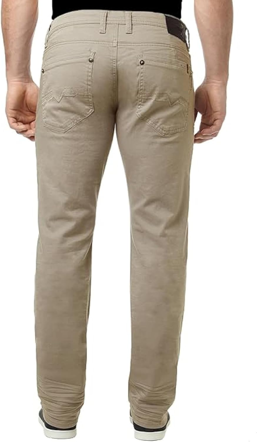 Buffalo David Bitton Men's Straight Six Jeans 36W x 30L Authentic Tan