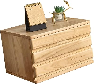 Wooden Desktop Storage Box Organizer with Drawers   Multi-Layer File Cabinet for Office, Home, or School   Compact and Stylish Desk Organizer for Documents and Supplies