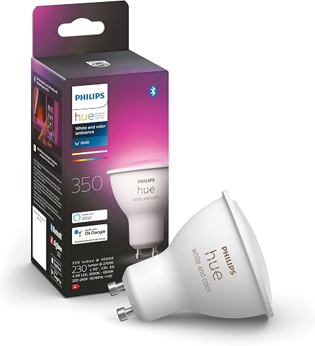 Philips Hue Ampoule LED Connectée White & Color Ambiance …