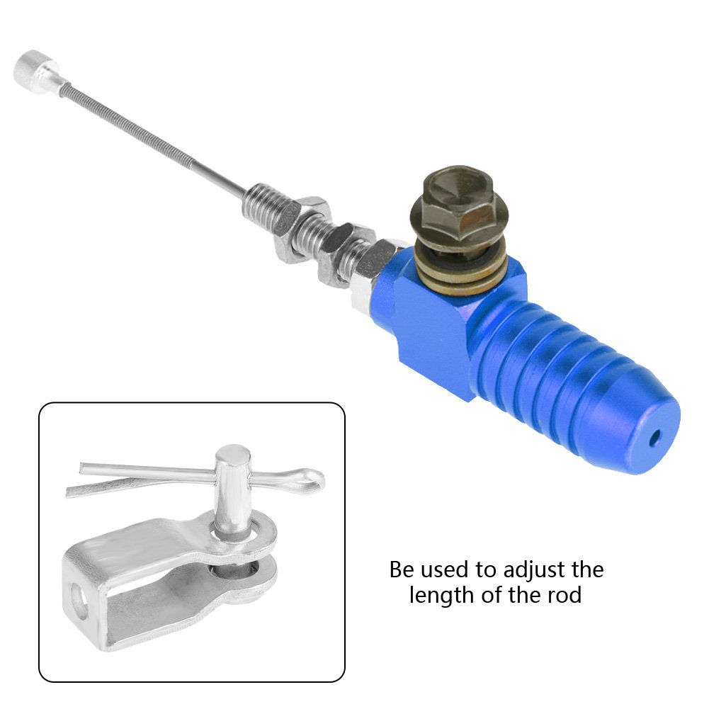 CNC Alluminio 7/8 "22 Millimetri Moto Leva Freno Frizione Idraulica Set Con Serbatoio Cilindro - Foto 4
