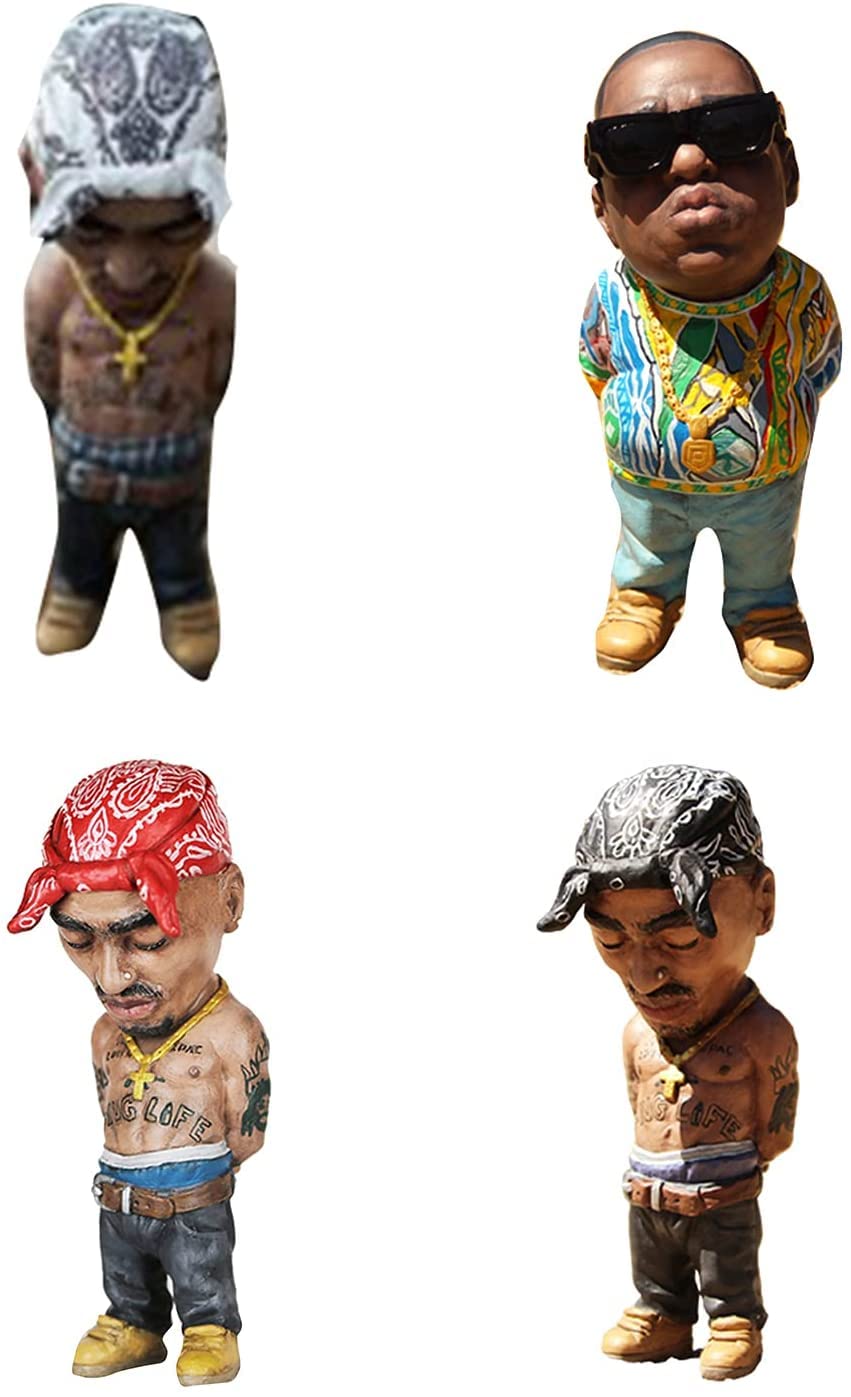Amazon.com: HOAZIACEHN Rapper Resin Ornament Garden/Home Decor