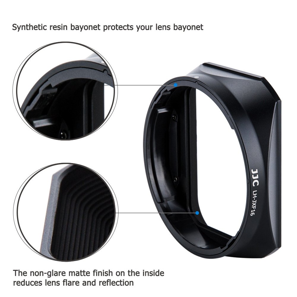 Amazon.com : JJC Metal Lens Hood for Fuji Fujinon XF 16mm F1.4 R
