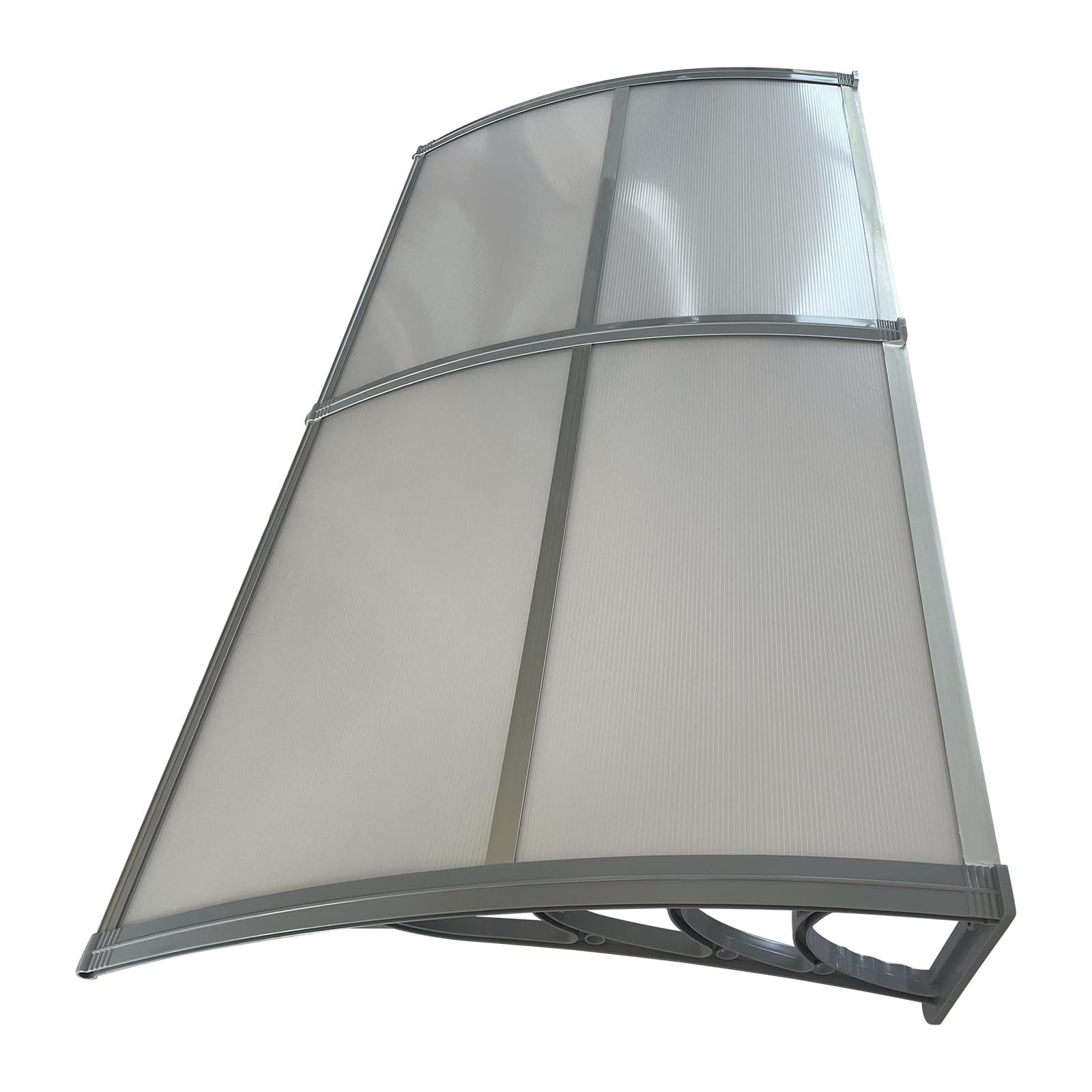 Panana Door Canopy Outdoor Awning,80''x40''Window Garden Canopy Patio Porch Awning, Rain Shelter Cover,80/100/200/300CM (78.74x39.37x11 inch, Clear)