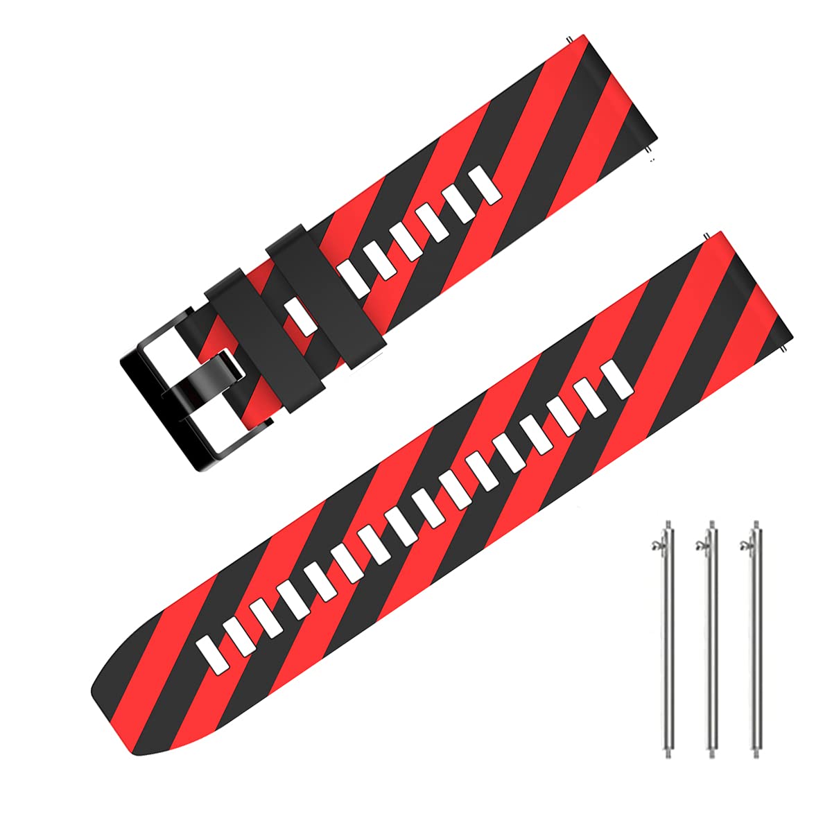 MinggoCompatible with Samsung Galaxy Watch 3 45mm Bands, Soft Silicone Replacement Strap Compatible for Samsung Gear S3 Frontier/ Gear S3 Classic/ Galaxy Watch 46mm Wristband for Women Men