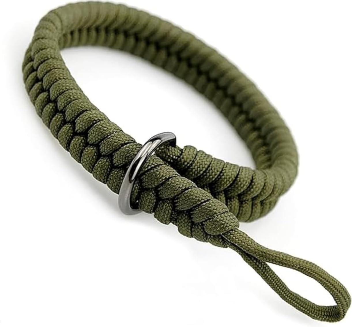 Camera Wrist Strap for DSLR SLR Mirrorless Camera | Quick Release Hand Strap with Two Connectors | 35cm Long Paracord Band | Compatible with Leica Sony Fujifilm Canon EOS Panasonic Olympus