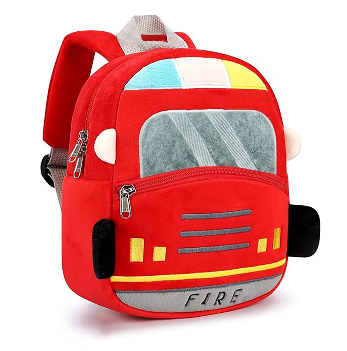 Frantic Kids Velvet School Bag Plush Cute Backpack Baby Girl Preschool Travel Bags Ideal for Baby Girl & Boy Picnic Carry Travelling Bags (2-5 Years)