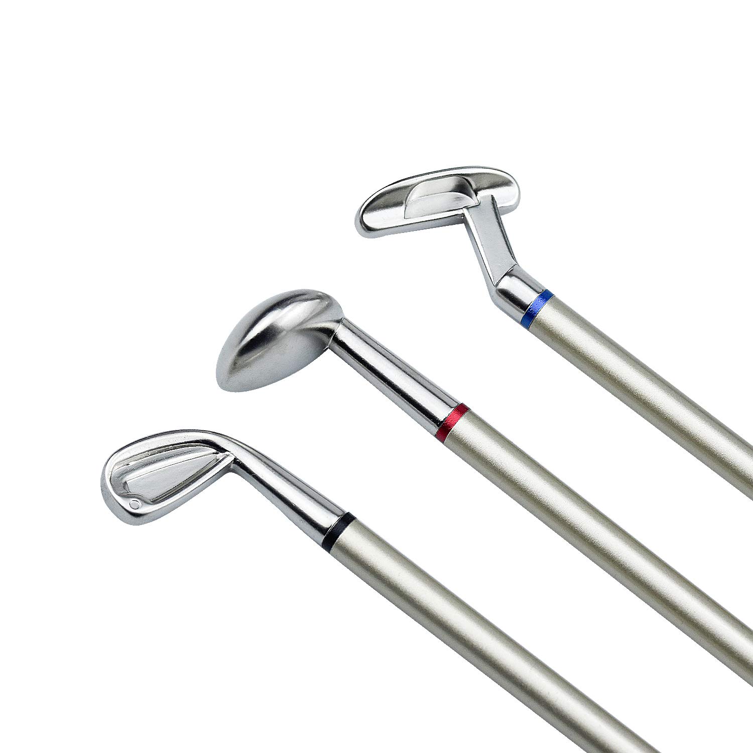 Demason Penne per Mazze da Golf, Set di Modelli da Golf, 3 Bastoncini, Bandierina, 2 Palline