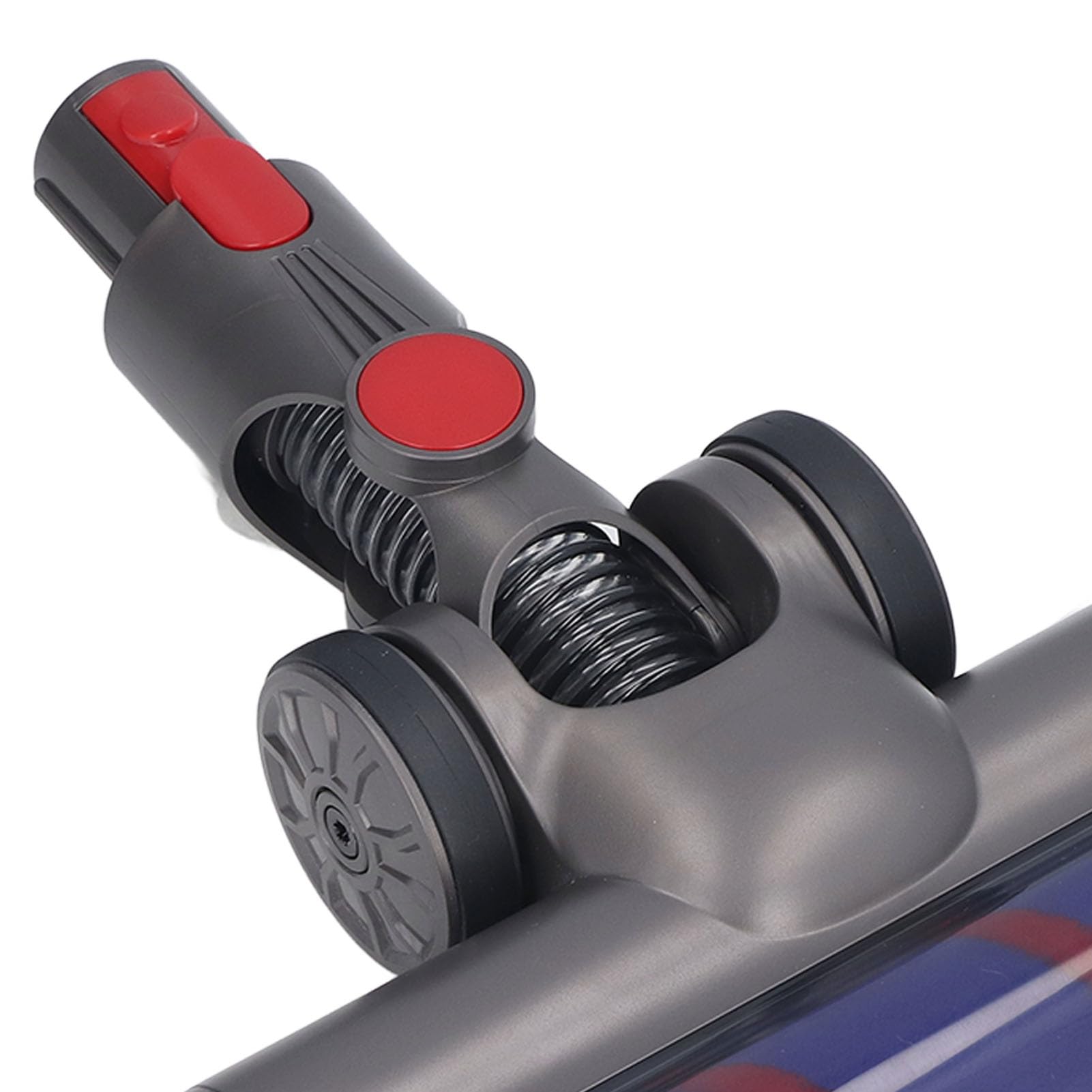 Elprico Cabezal de Cepillo para Aspiradora, Repuesto de Cabezal de Cepillo para Suelo de Aspiradora ABS con Luz LED, Cabezal de Cepillo Giratorio para Suelo con Luz LED para V7, V8, V10,