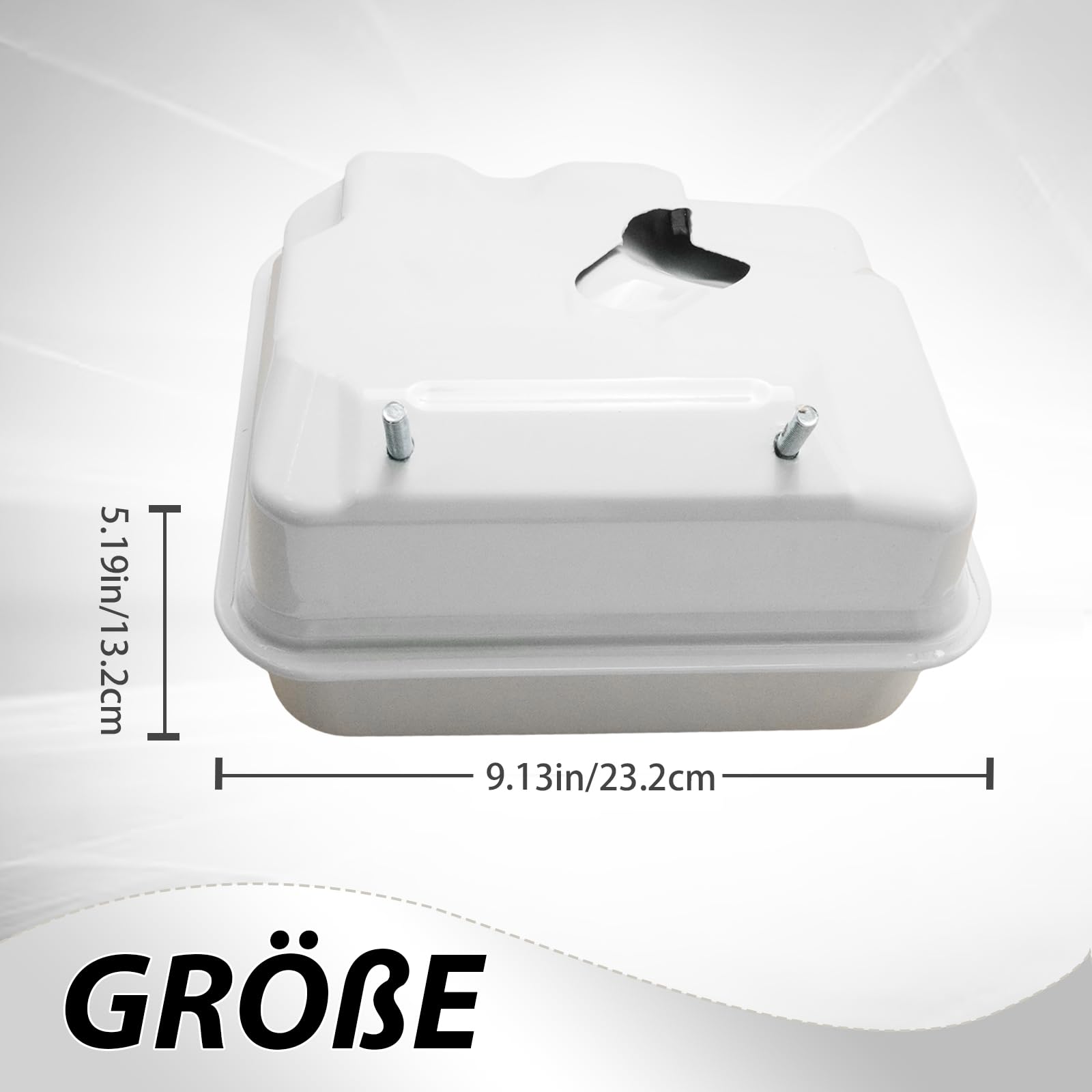 Motor Kraftstofftank-Kit, Ersatz für Honda GX240 GX270 GX340 8PS 9PS 11PS 13PS Motoren, einschließlich Kraftstofftank, Deckel und Filter, ersetzt 17510-ZE2-800ZC