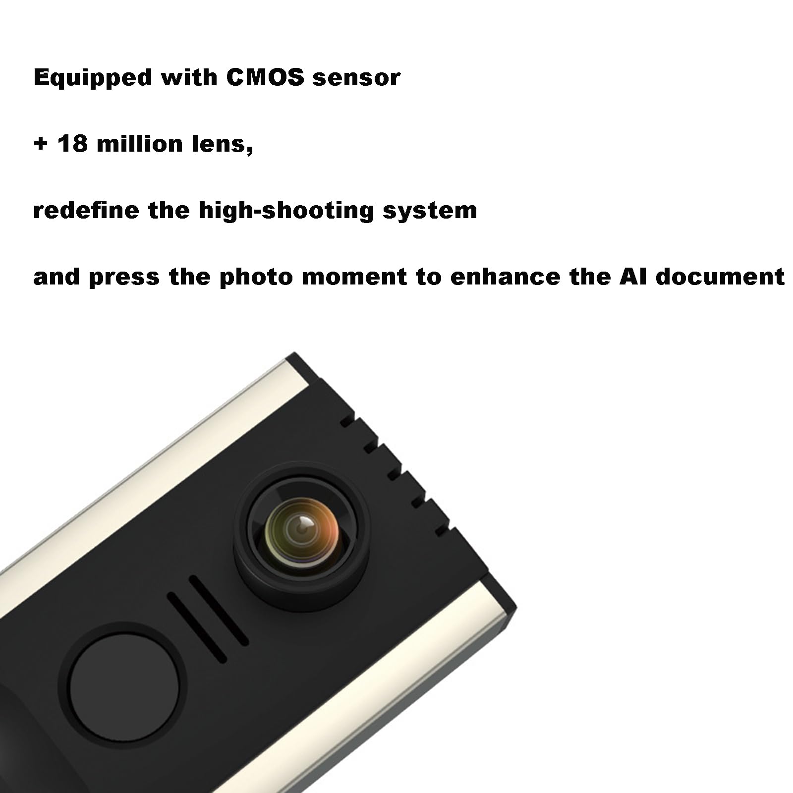 Scanner de documents, scanner de livre portable, objectif 22 millions, projection en temps réel, retrait automatique des doigts, correction d'aplatissement en un clic