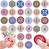 ANGGIKO 30 PCS Christmas Stocking Fillers Eve Box Fillers Bulk Gifts Fidget Spinner for Kids Party Bag Fillers Mini Sensory Fidget Toys, Pass the Parcel Prizes Fidgets Pack Classroom Rewards