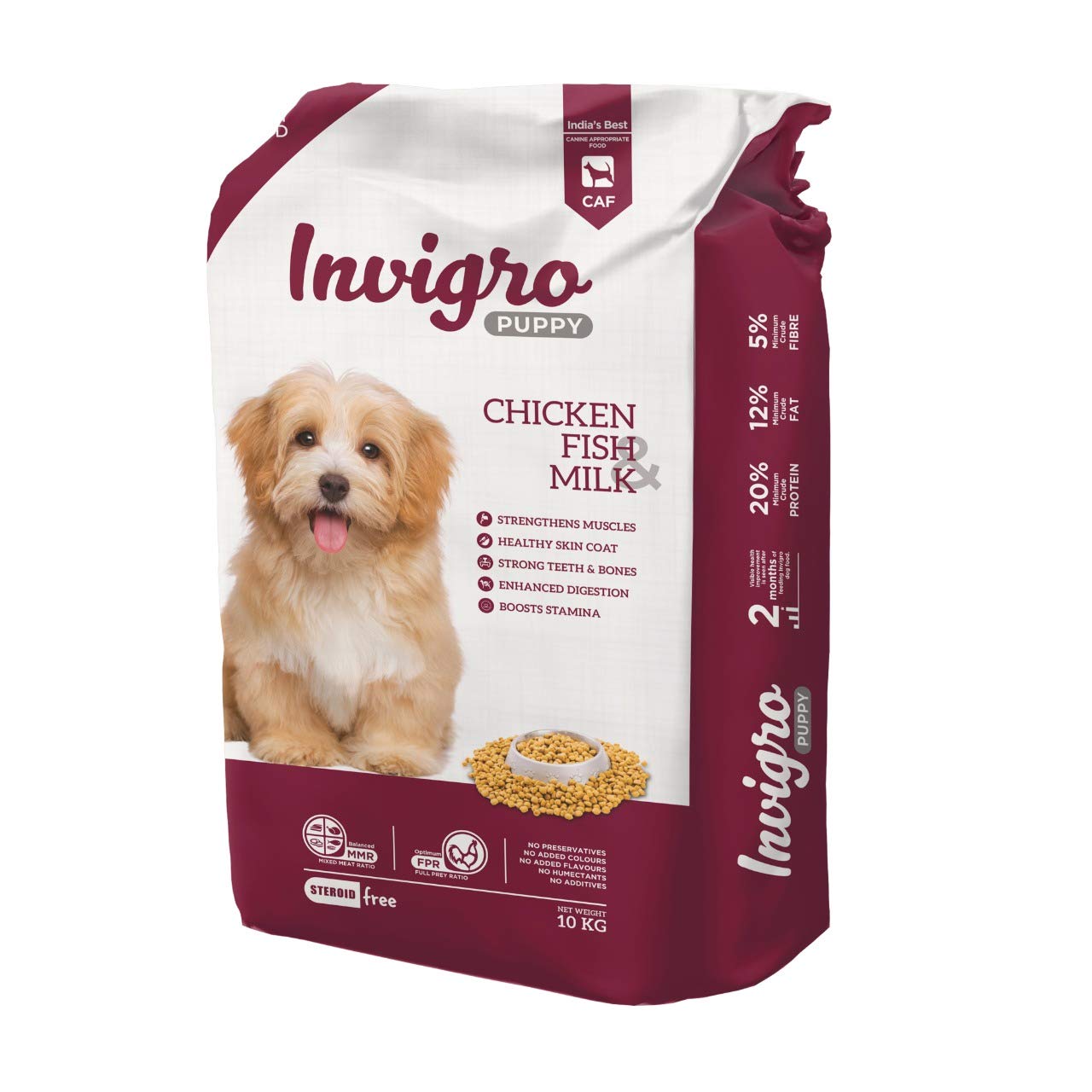 See full amazon price history chart for INVIGRO Puppy Chicken Fish Milk Dry Dog Food - (10 KG) INVIGRO Puppy Chicken Fish Milk Dry Dog Food - (10 KG) (B084RN9H8B) Amazon Price History, Amazon Price Tracker