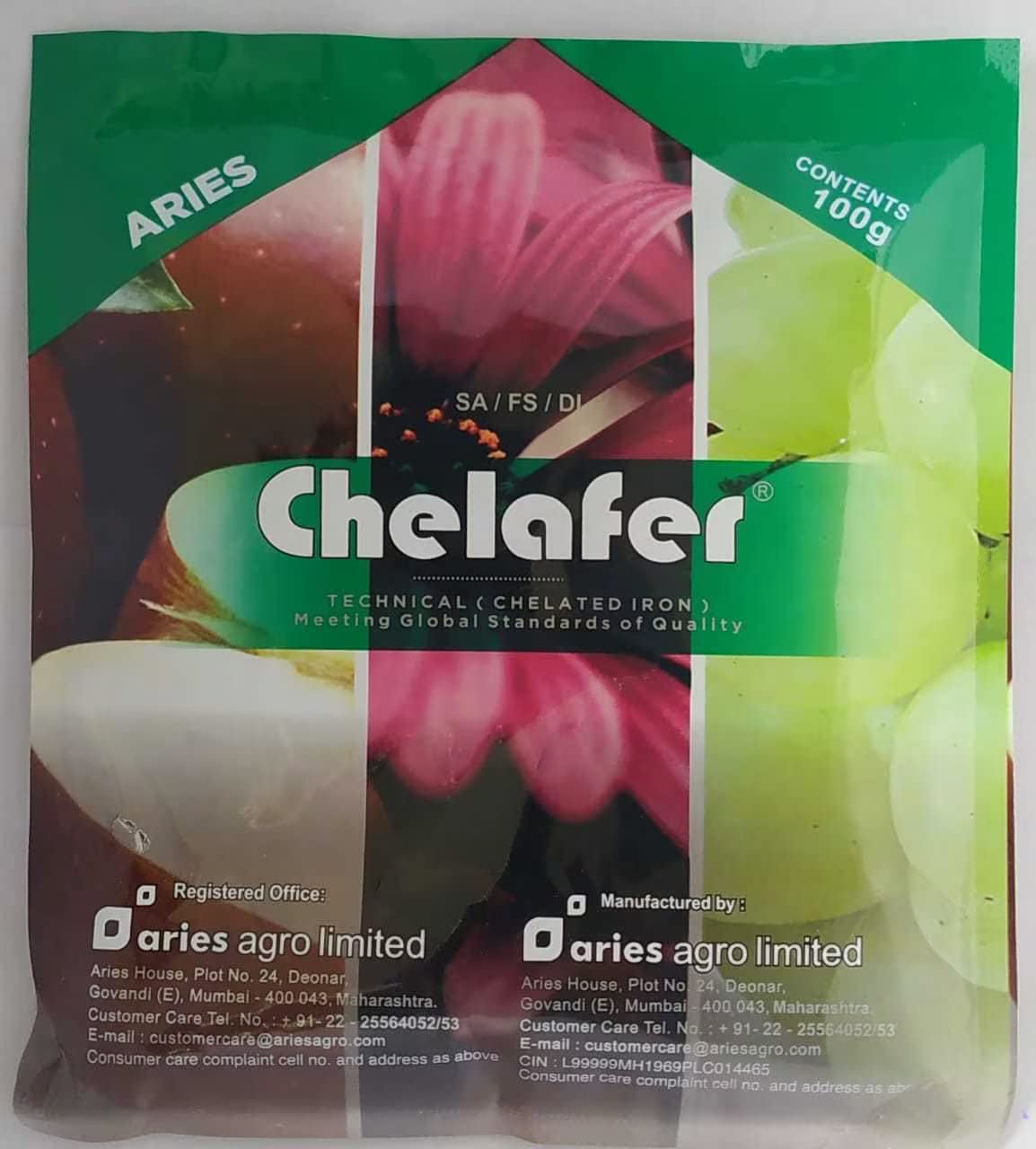 See full amazon price history chart for Aries Chelafer 100 gm Water Soluble Micronutrient Fertilizer (Chelated Iron) for Plants Aries Chelafer 100 gm Water Soluble Micronutrient Fertilizer (Chelated Iron) for Plants (B0C5F32WLQ) Amazon Price History, Amazon Price Tracker