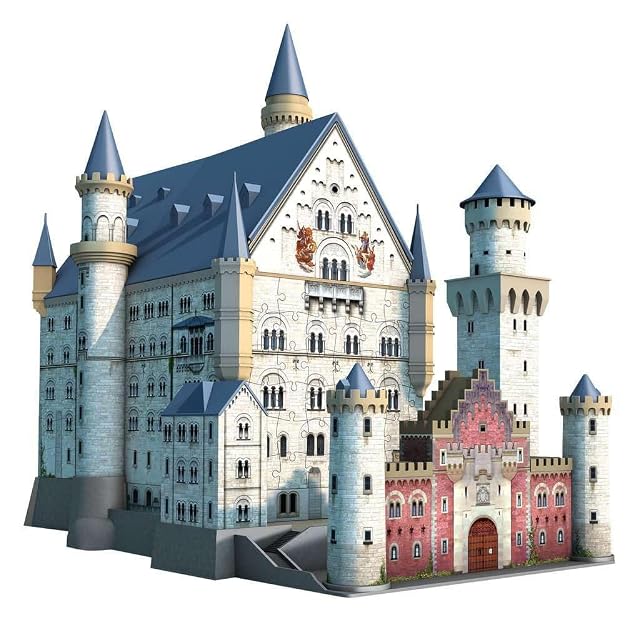 Foto 4 de 6 de Ravensburger - 3D Puzzle Building Castillo de Neuschwanstein (12573 9)