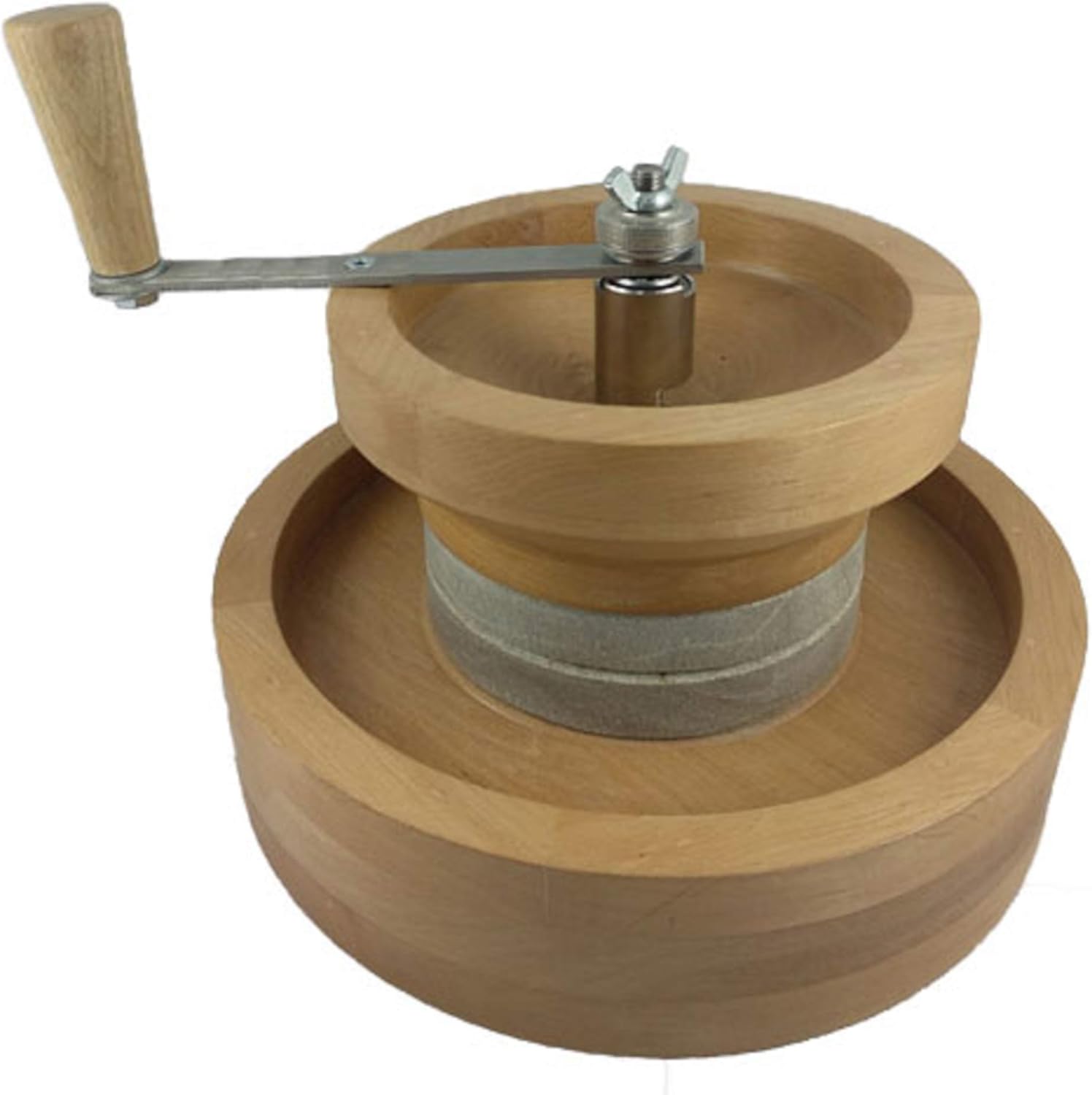 kalinka Handle stone miller grain mill grinder granite spices flour