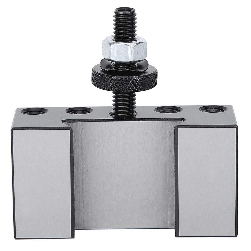 Portautensili a Cambio Rapido, Mini Utensili per Tornio, Portautensili per Tornio Durevole in Acciaio ad Alto Tenore di Carbonio con Tornitura CNC, ca. 1,3 cm/0,5 Pollici(250-001)