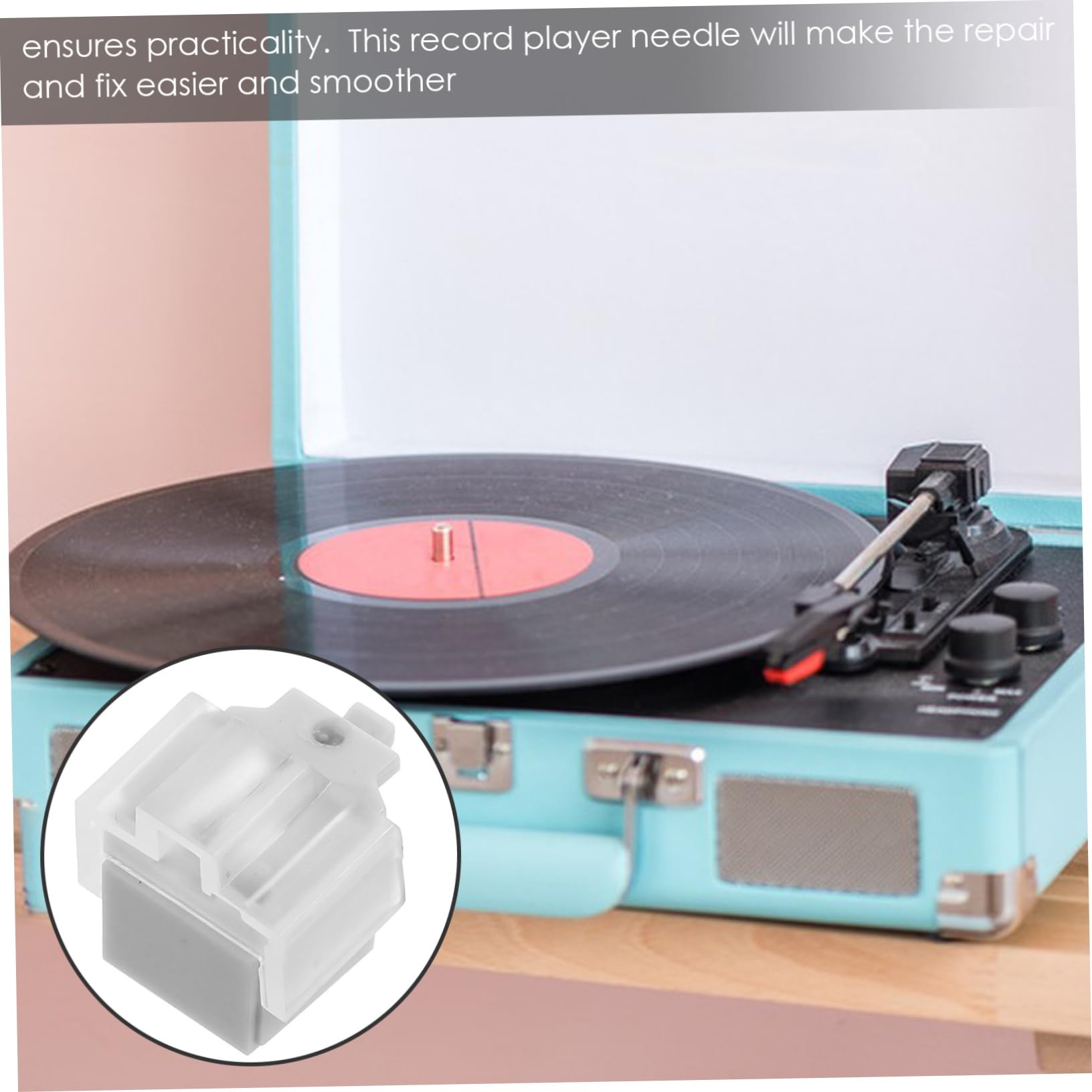 JOINPAYA Turntable Needle Replacement Vintage Phonograph Turntable Stylus Record Player Replacement Part