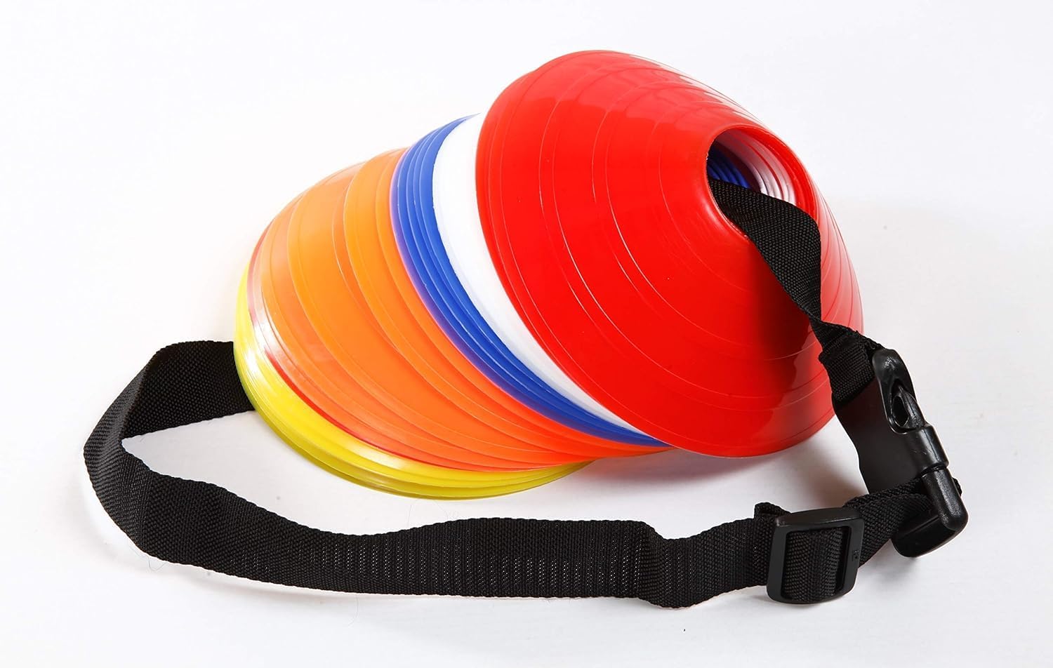 AS Plastic Space Marker Agility Soccer Cones for Training, Football, Kids, Sports, Field Cone Markers, Cones for Football with Stand - 2 Inch Space Marker Cones (Multicolor) (Pack OF-200) (B0CTVV12GY) Amazon Price History, Amazon Price Tracker