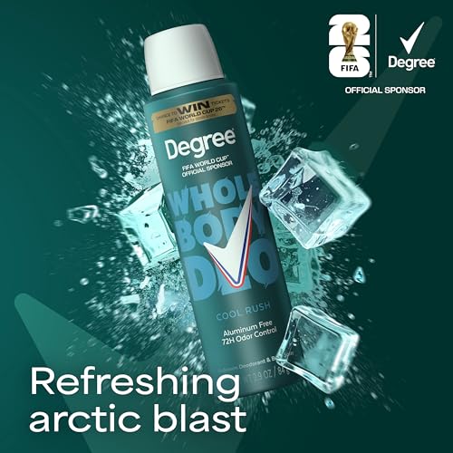 Image of Degree Men Whole Body Deodorant Cool Rush Scent 72H Odor Protection 2.9 oz | For 72H Odor Protection