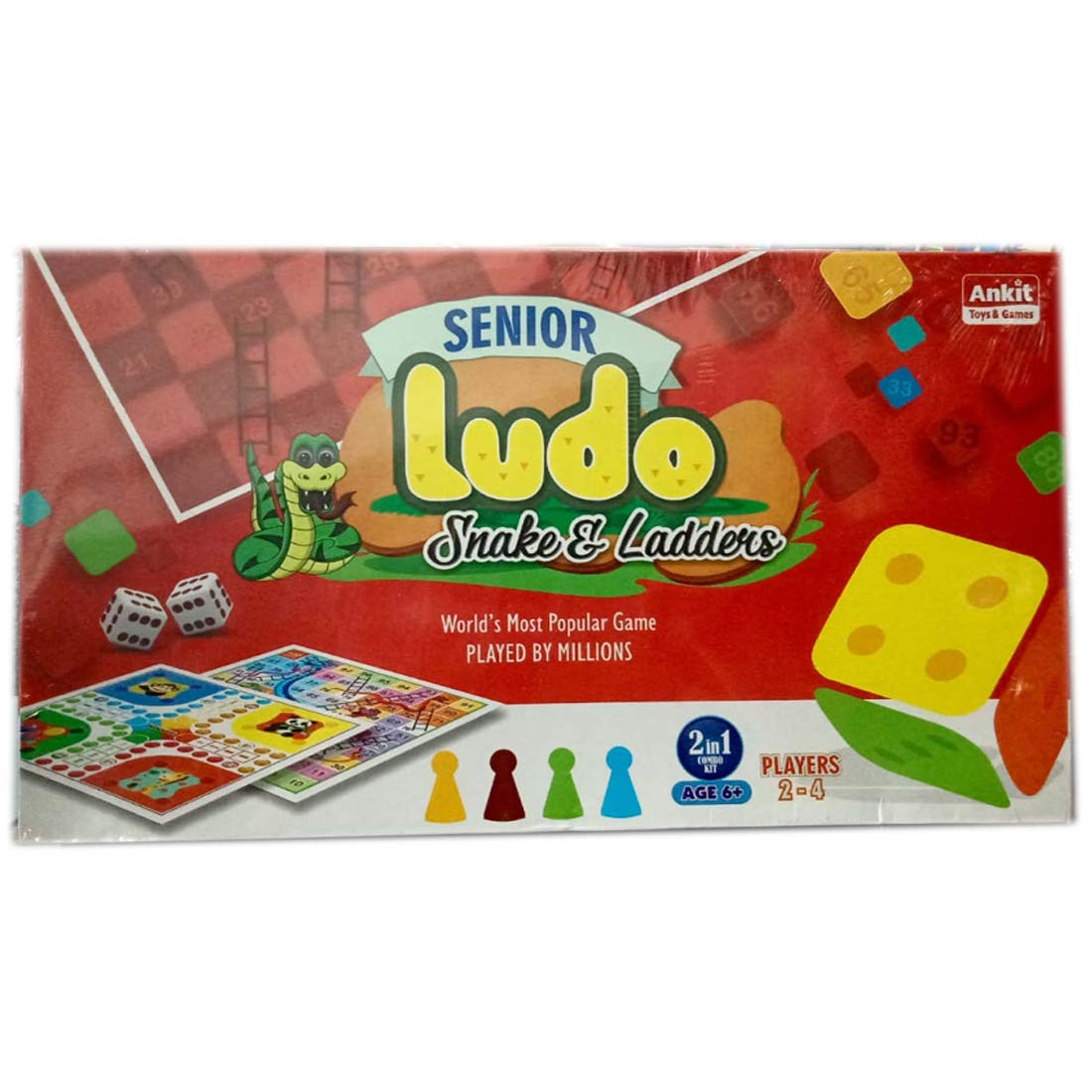 Buy TOY CORNER Worlds Most Popular Game (Senior Ludo Snakes & Ladders Game)  Online at Low Prices in India - Amazon.in