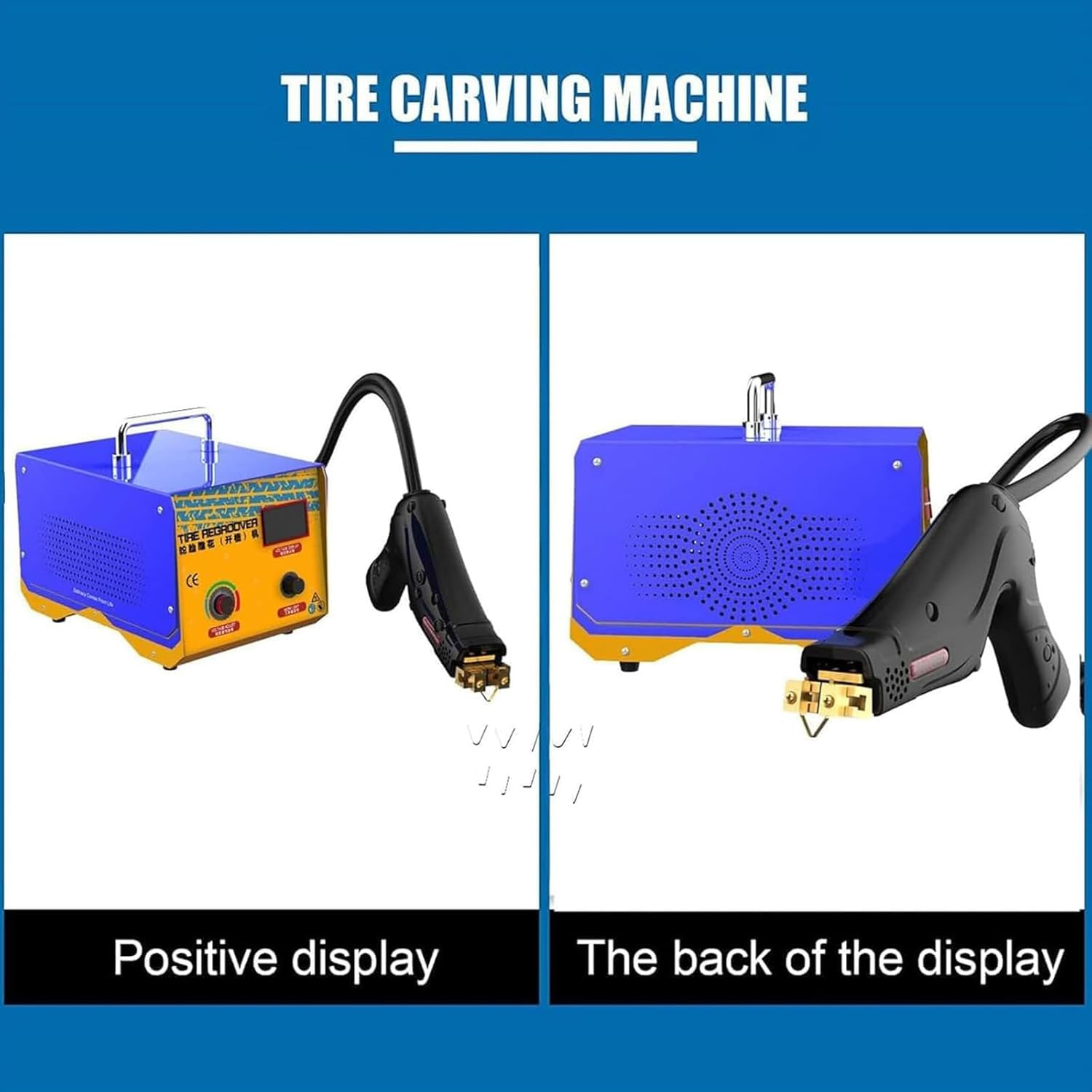 Macchina per Scanalare Pneumatici 1000W, Scanalatrice per Pneumatici per Camion