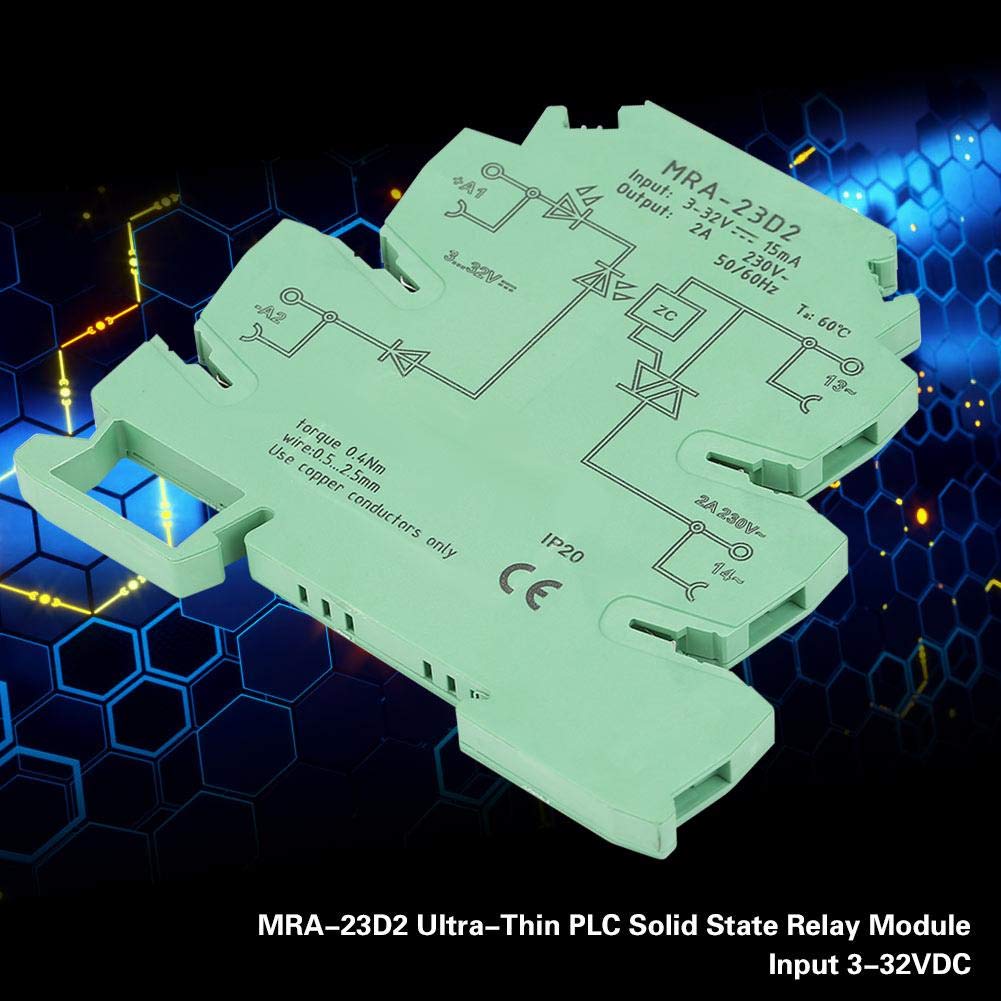 Relè Stato Solido Su Guida DIN - 3-32VDC, Ultrasottile 6.2mm, Per Elettrovalvole - Foto 14