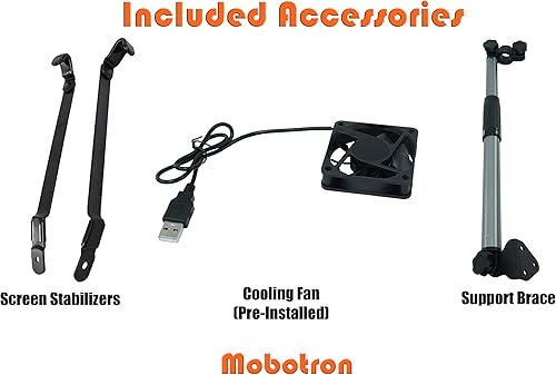 Miniatura 4 de Mobotron Soporte estándar para portátil MS-426B con paquete completo de accesorios