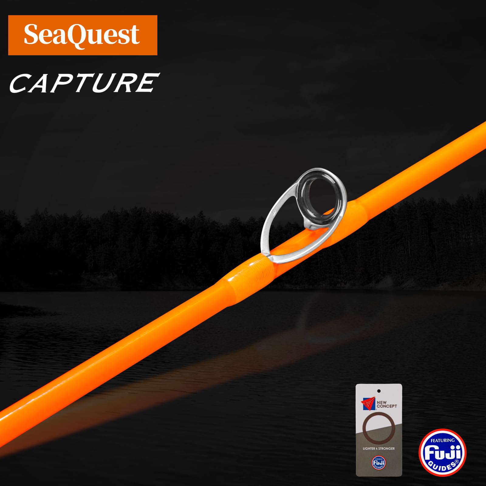 Amazon | SeaQuest Capture C475UL ポータブルトラベルフィッシング