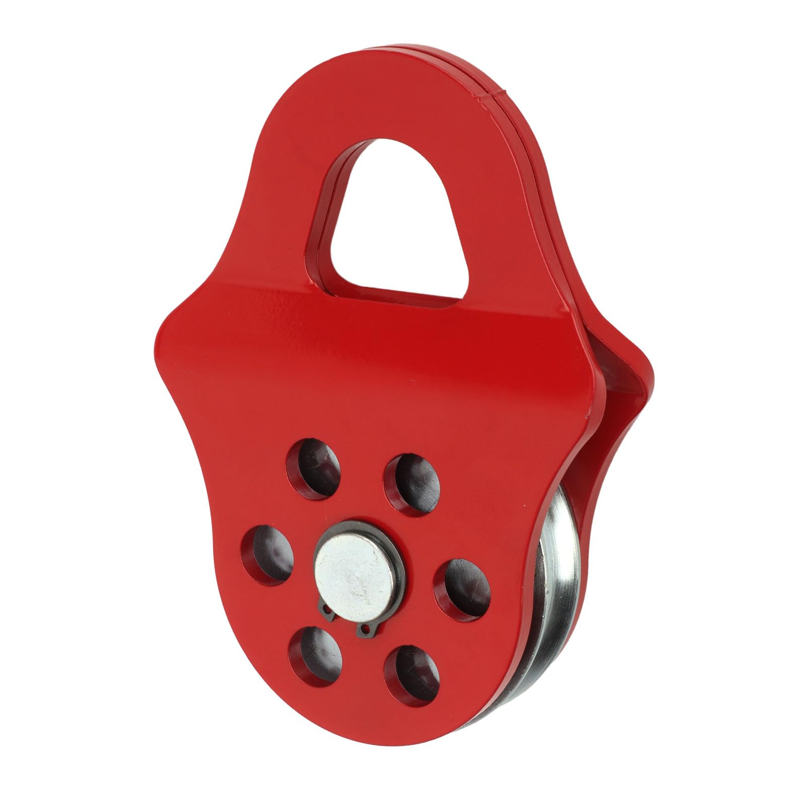 頑丈なウインチプーリー、4Tの耐荷重、トラックトラクターATV UTV用スナッチブロック、グリース調整可能、最大ロープ直径12mm、合成ウインチロープ、簡単な取り付け