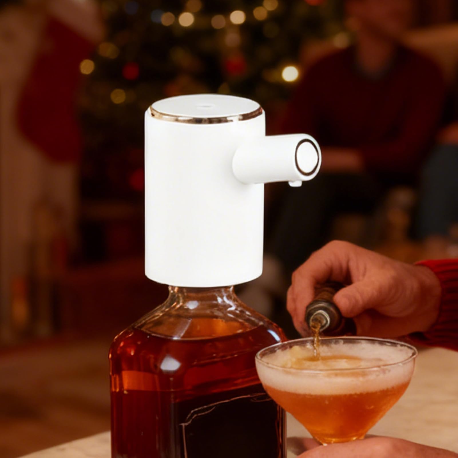 Aeratore per vino, decantatore intelligente senza tocco, velocità