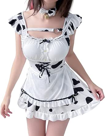 Amazon.com: Temptshow Women's cosplay cow lingerie sexy anime kawaii