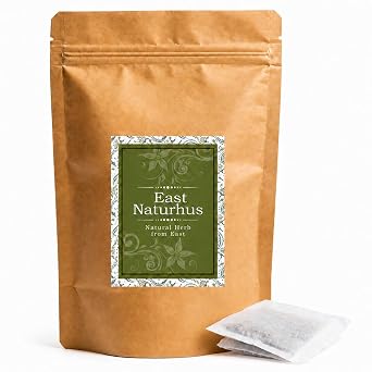 East Naturhus Corn Silk Cyclocarya Herbal Tea Bags, Caffeine Free, 30 Count