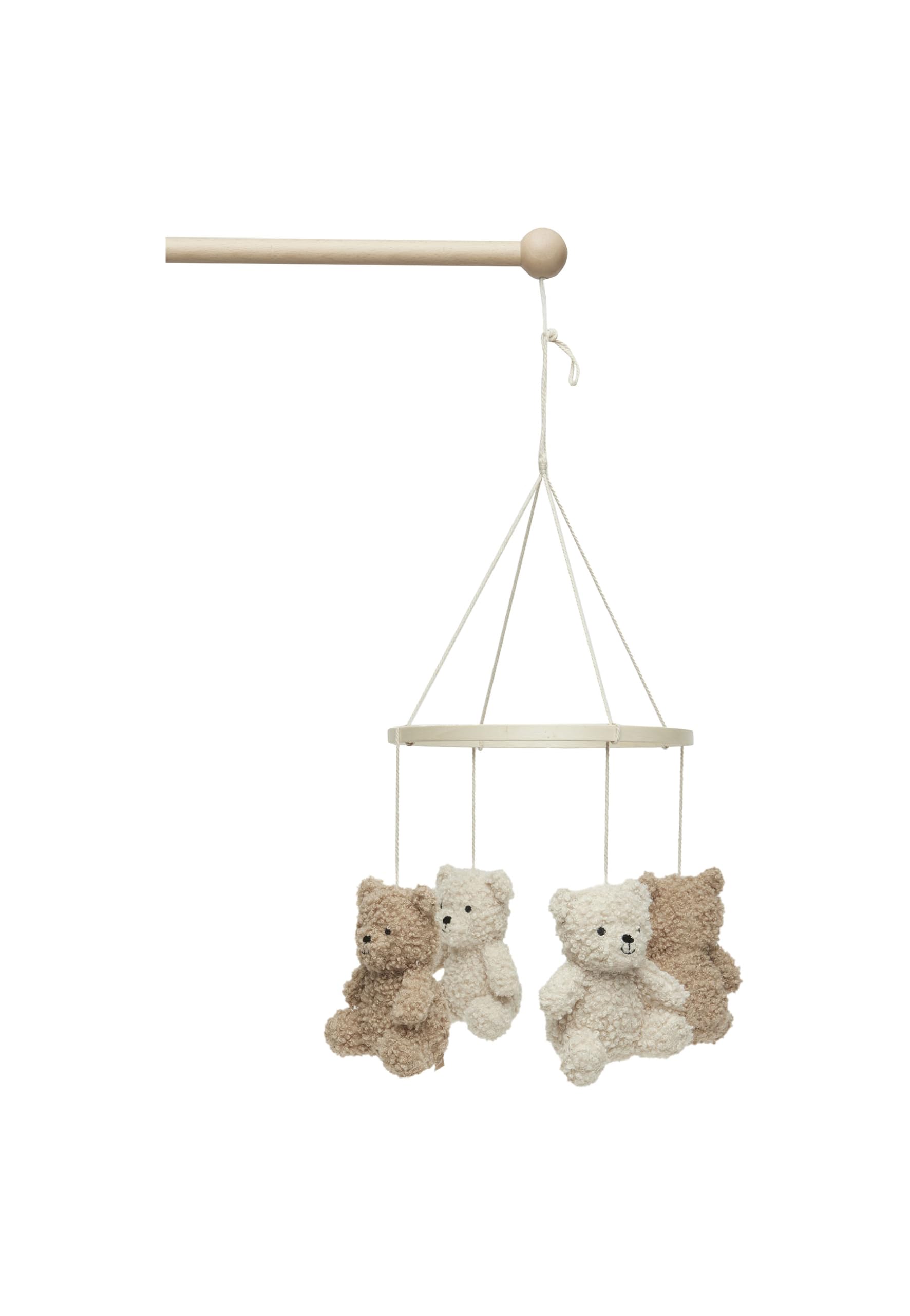 Jollein Baby Mobile Teddy Bear Naturel Biscuit | 116-001-67015