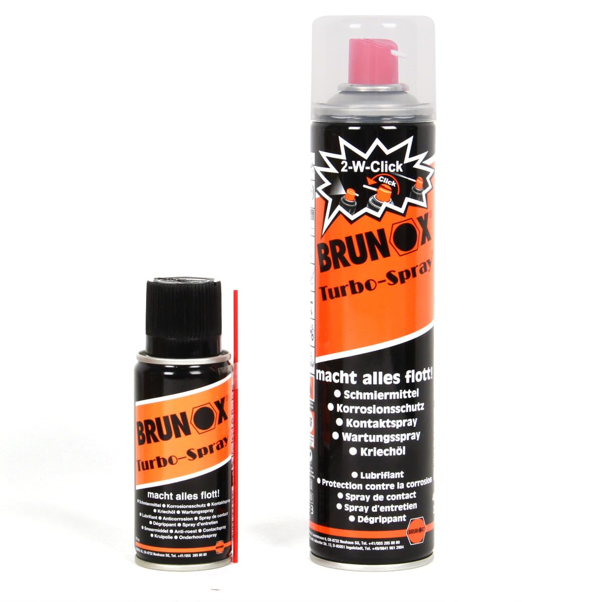 Brunox FA 40Ts Turbo Bicycle Care Oil Spray 400 Ml Chain Oil Cleaner/Preservation