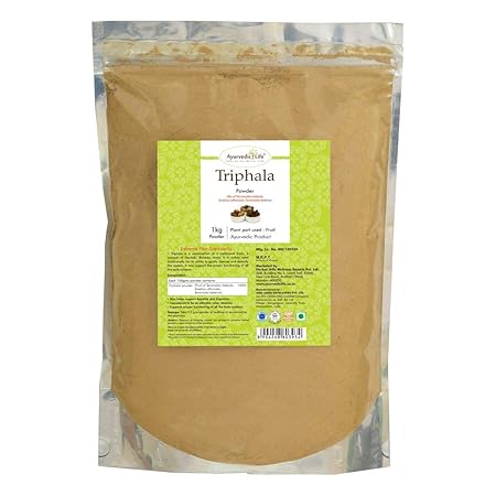 Ayurvedic Life Triphala Powder 1 kg, Sage, 1000 gram