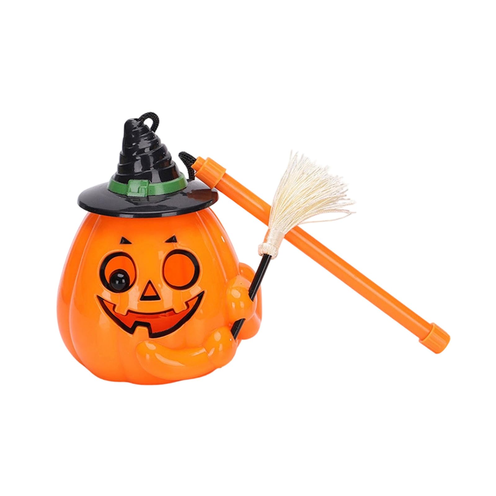 Pangboer D Up Halloween Pumpkin With Carry Handle Abs Body Ecor For Candy Station Tabletop Photo Accent Isplay Pumpkin Halloween Ecor Light Up Tabletop Entryway Party Candy Station Seasonal
