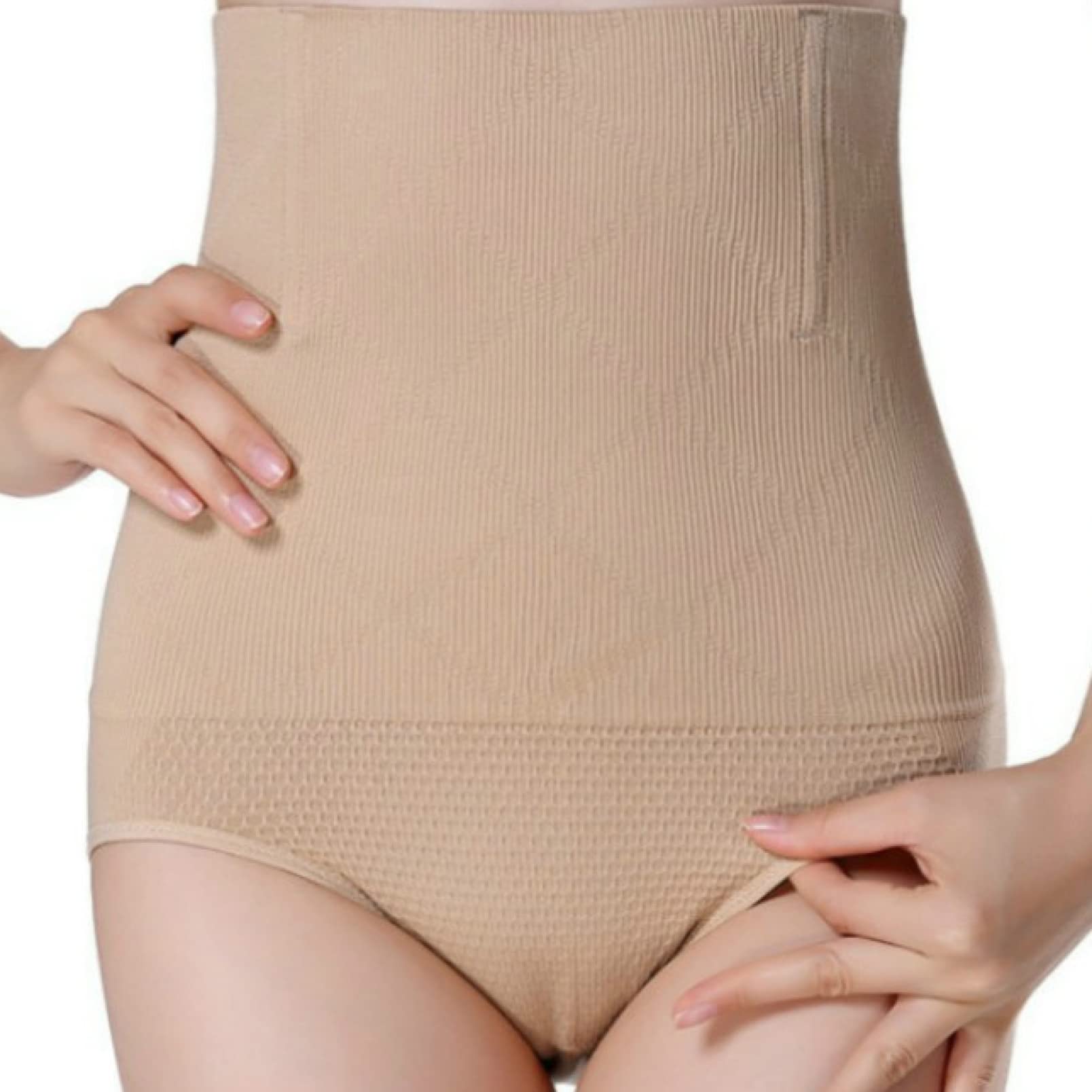 Mutandine Modellanti a Vita Alta, Modellanti per Glutei e Pancia, Senza Cuciture, per Donna (Skin XL)